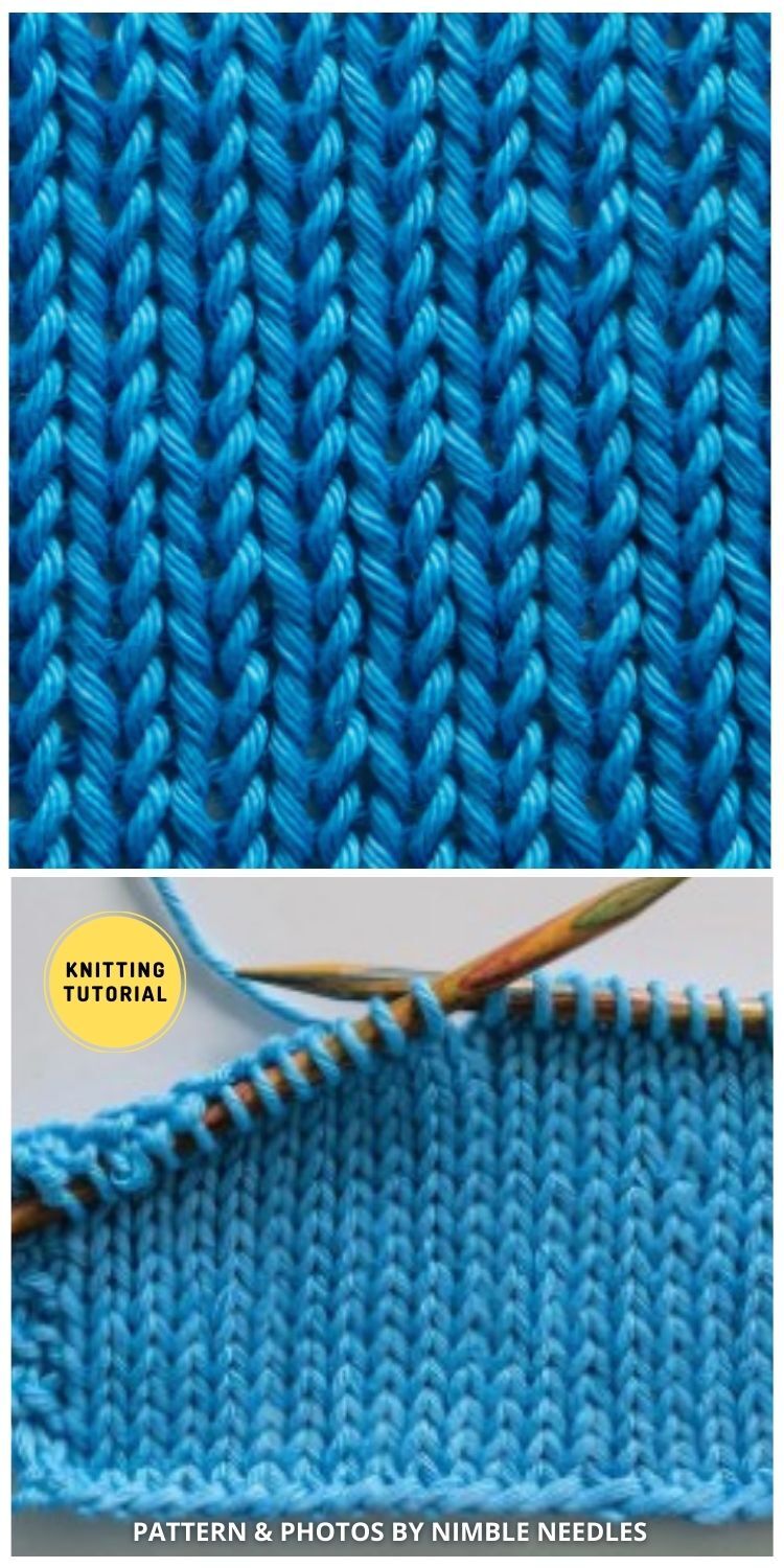 Stockinette Stitch - 8 Quick And Easy Basic Stitch Knitting Tutorials