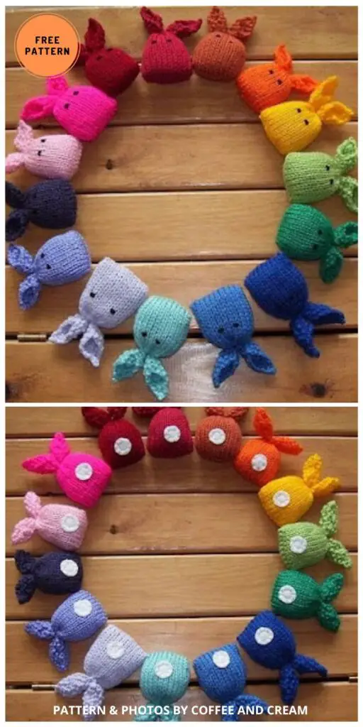 Catnip Bunnies - 6 Free Cute Catnip Toy Knitting Patterns