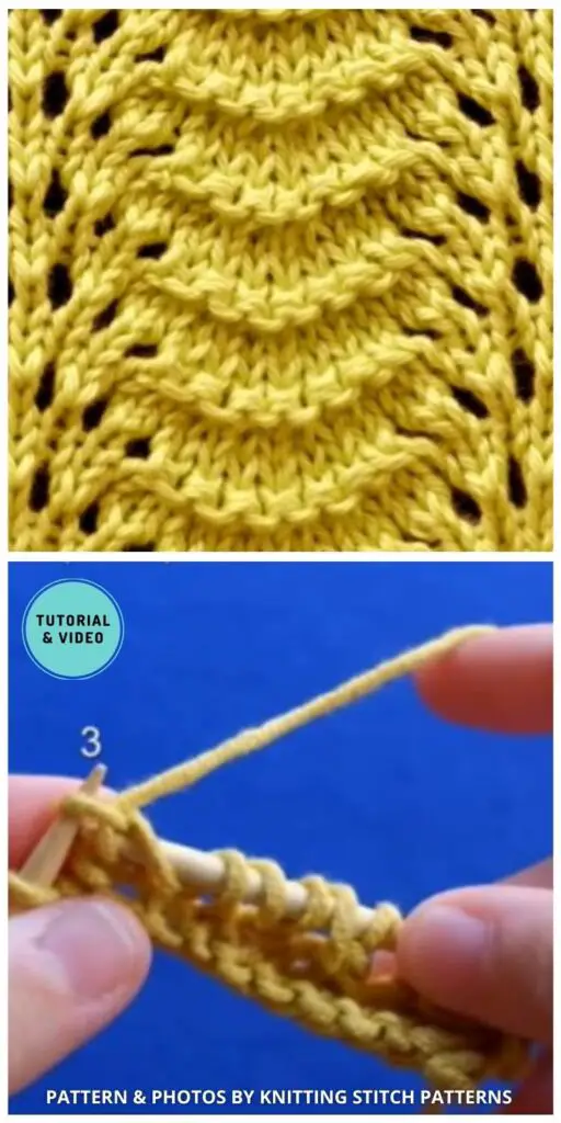 Old Shale Variations - 6 Quick Knitted Old Shale Stitch Tutorials For Beginners