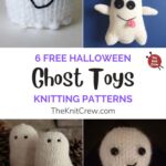 6 Free Halloween Ghost Toy Knitting Patterns PIN 1
