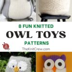 8 Fun Knitted Owl Toy Patterns PIN 1