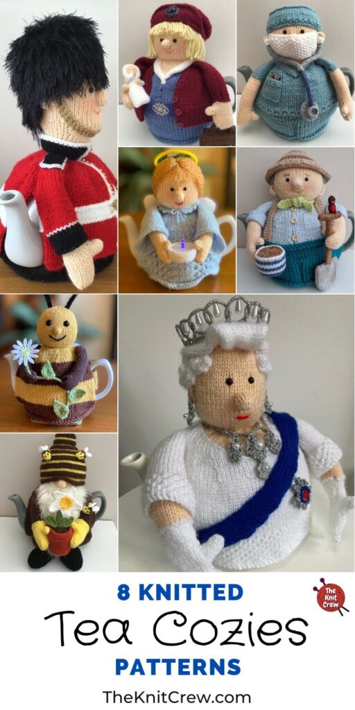 8 Knitted Tea Cozy Patterns PIN 3
