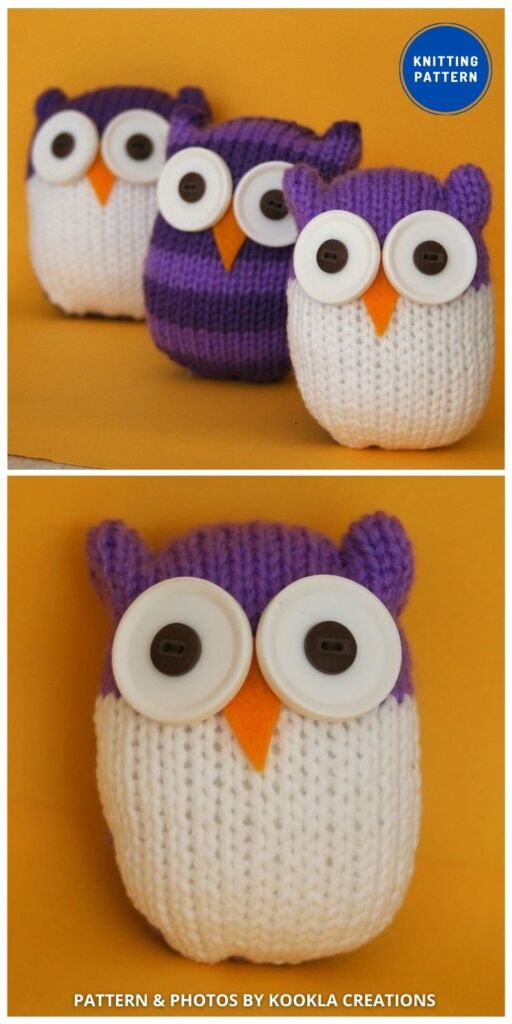 Quick and Easy Owl Pattern - 8 Fun Knitted Owl Toy Patterns