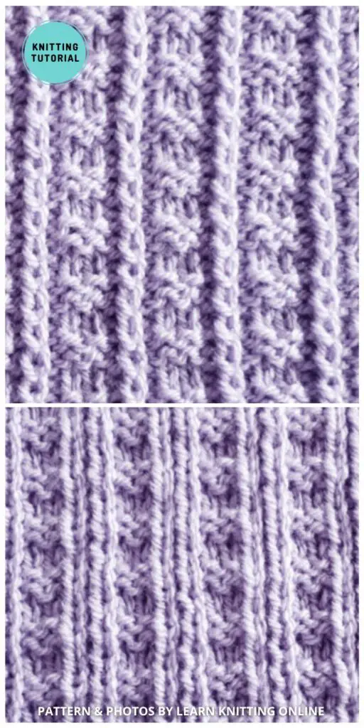 Sailor’s Rib Pattern - 8 Knitted Rib Stitch Tutorials For Beginners