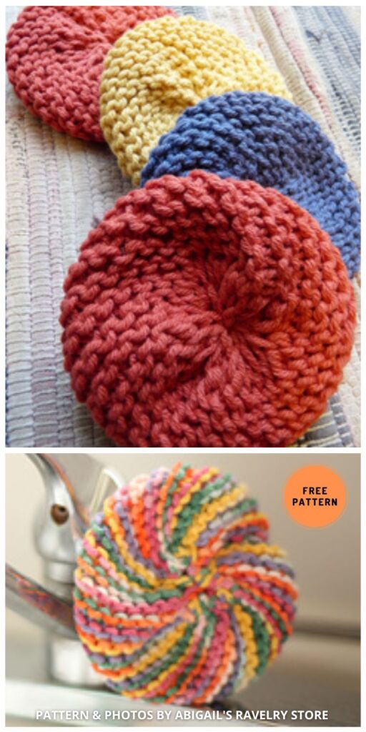 Tribble- 7 Free Knitted Reusable Face Scrubbie Patterns