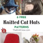 6 Free Knitted Cat Hat Patterns PIN 1