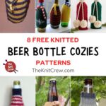 8 Free Knitted Beer Bottle Cozy Patterns PIN 1