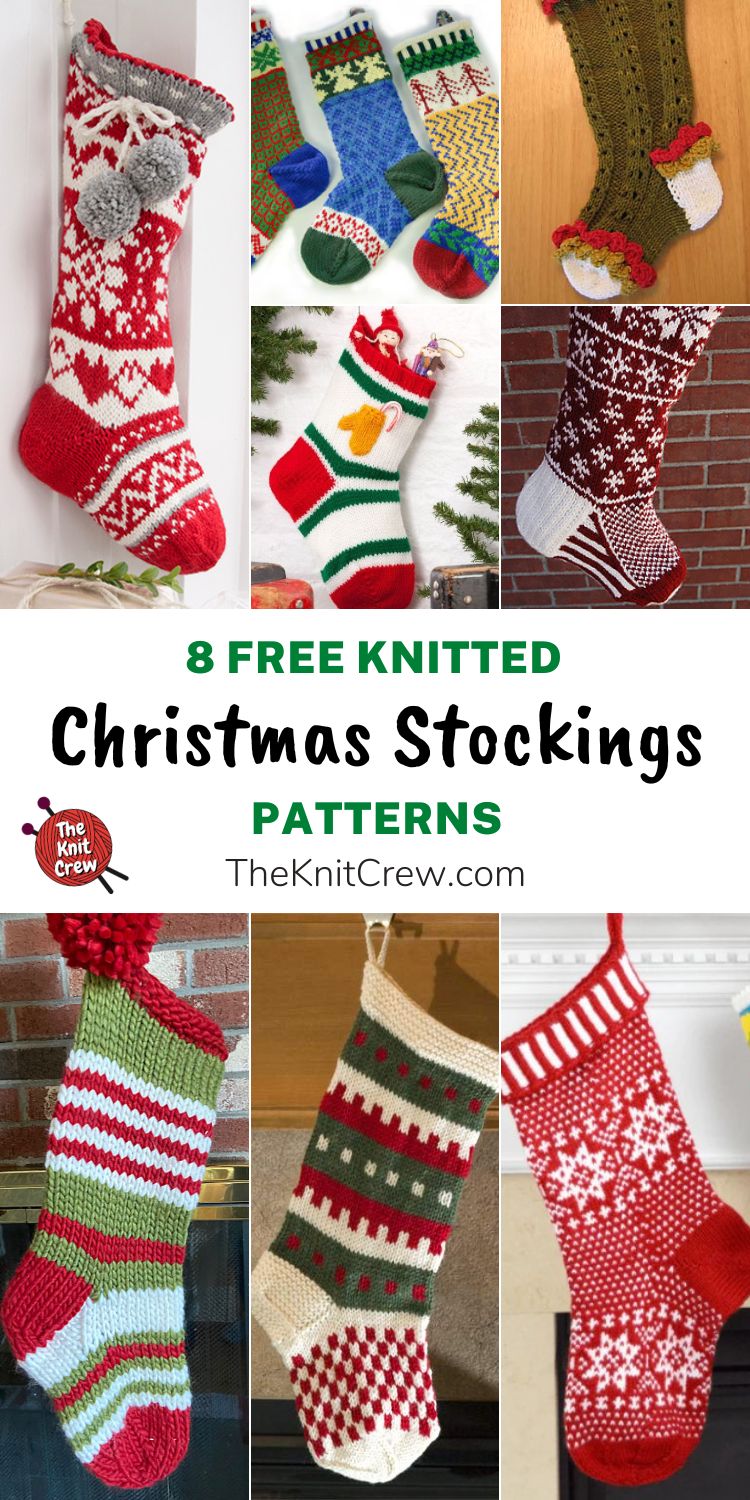 8 Free Knitted Christmas Stocking Patterns The Knit Crew 8 Free Knitted Christmas Stocking Patterns The Knit Crew