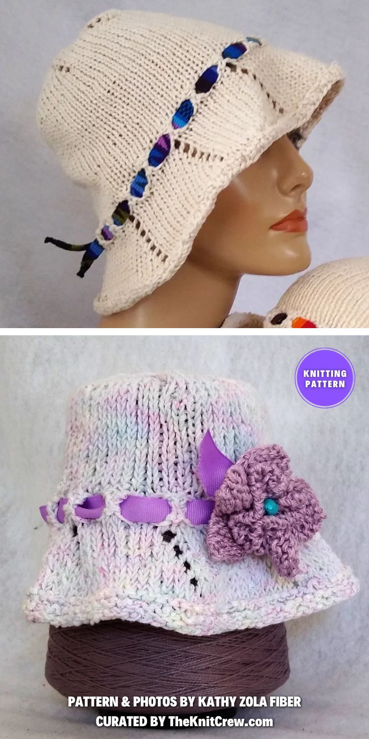 9 Knitted Bucket Hat Patterns For Women The Knit Crew