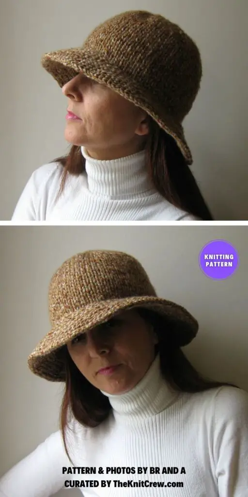 Bucket Hat Knitting Pattern - 9 Knitted Bucket Hat Patterns For Women - The Knit Crew (2)