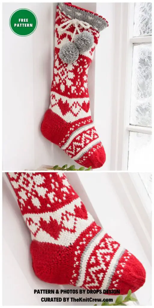 Sweet Treasures - 8 Free Knitted Christmas Stocking Patterns