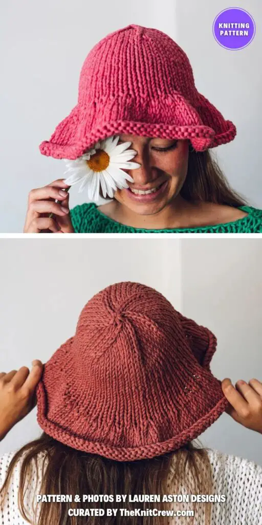 The Bucket Hat - 9 Knitted Bucket Hat Patterns For Women - The Knit Crew
