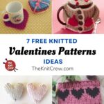 7 Free Knitted Valentines Patterns Ideas PIN 1