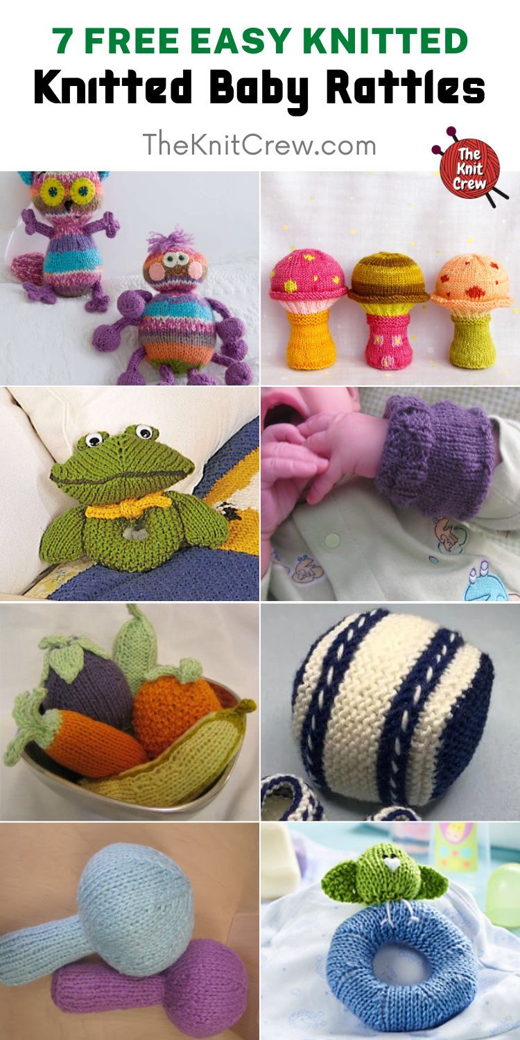 8 Free Easy Baby Rattle Knitting Patterns The Knit Crew