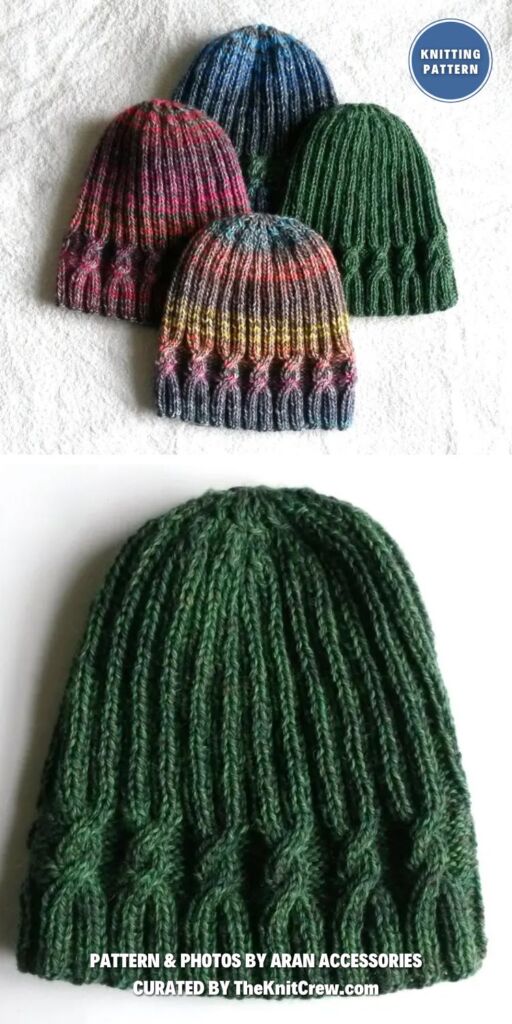 Beanie Hat Pattern - 7 Cozy Knitted Beanie Patterns