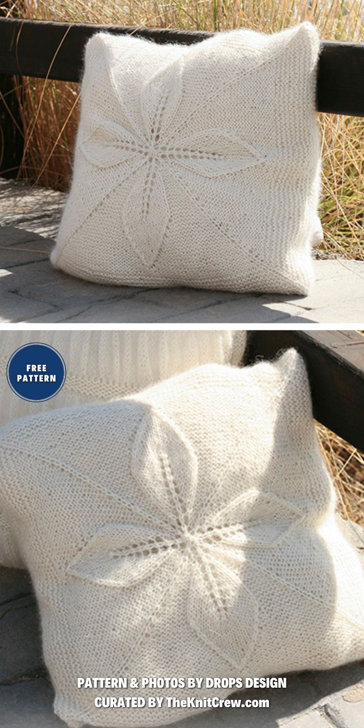 8 Free Knitted Throw Pillow Patterns The Knit Crew