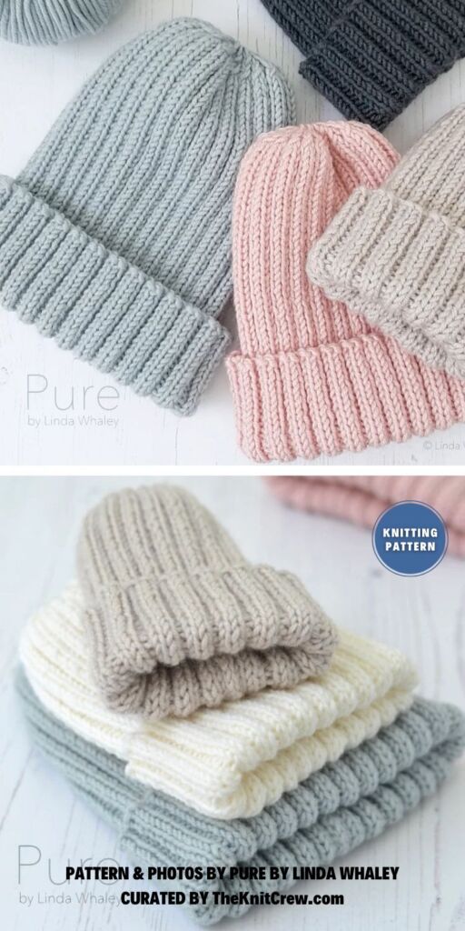 Mikki Rib Hat - 7 Cozy Knitted Beanie Patterns
