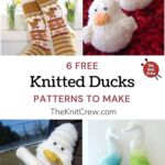 6 Free Knitted Duck Patterns To Make PIN 1