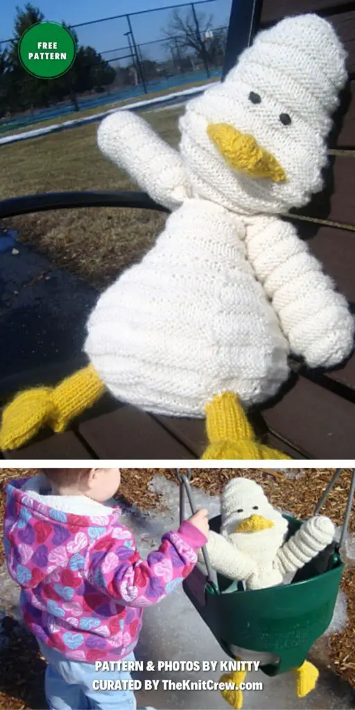 Dr. Quackers - 6 Free Knitted Duck Patterns To Make