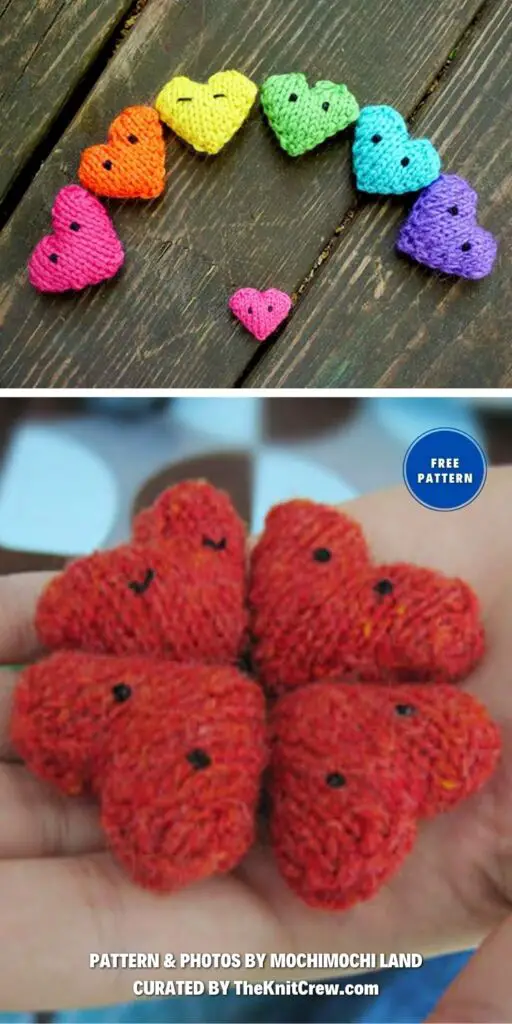 Free Pattern_ Hearts - 8 Free Knitted Heart Patterns For Valentine's Day