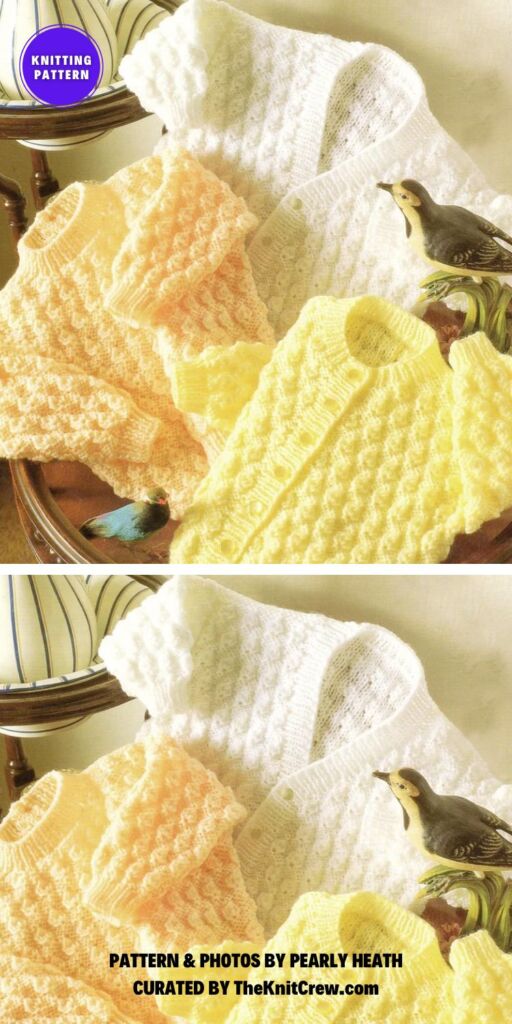 Knitted Cardigan - 7 Awesome Knitted Baby Cardigan Patterns