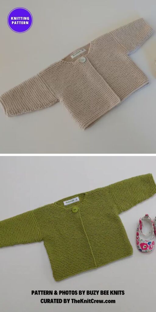 Knitting Pattern for Simple Baby Cardigan - 7 Awesome Knitted Baby Cardigan Patterns