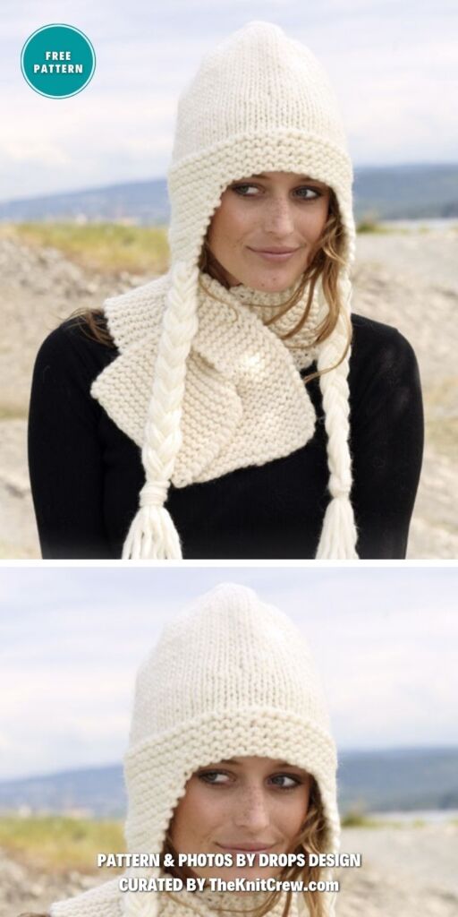 Lutetia - 6 Free Knitted Ear Flap Hat Patterns