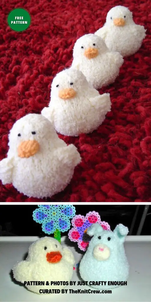 Some Easter Peeps Pattern - 6 Free Knitted Duck Patterns To Make