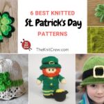 6 Best Knitted St. Patrick's Day Patterns FB POSTER