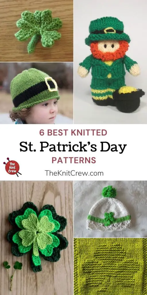 6 Best Knitted St. Patrick's Day Patterns PIN 1