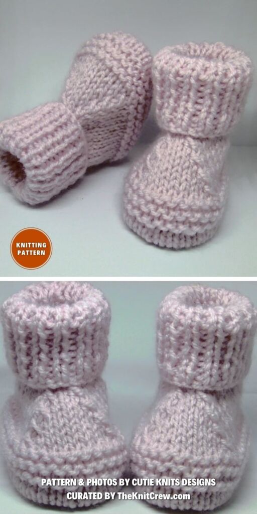 Knitted Baby Booties Patterns - 8 Easy Knitted Baby Booties Patterns