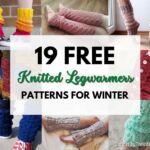 19 Free Knitted Legwarmer Patterns For Winter - Facebook Poster