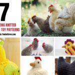 7 Amazing Knitted Chicken Toy Patterns - Facebook Poster