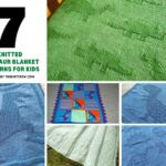 7 Knitted Dinosaur Blanket Patterns For Kids - Facebook Poster