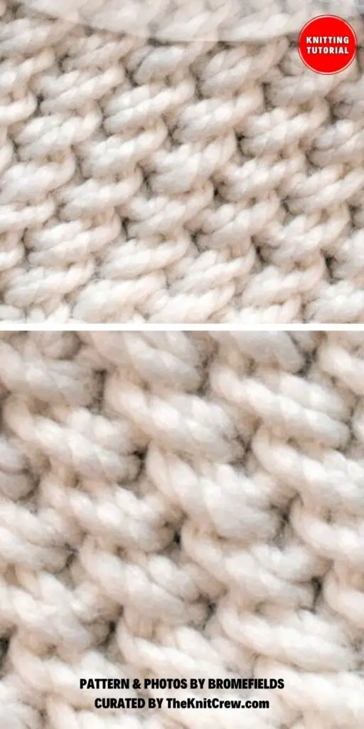 Diagonal Couching Advanced Knitting Stitch Pattern - 16 Easy-To-Follow Diagonal Knitting Stitch Tutorials For Beginners