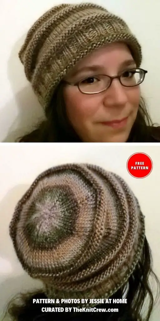 Emily’s Super Slouchy Knit Hat - 16 Free Knitted Slouchy Hat Patterns