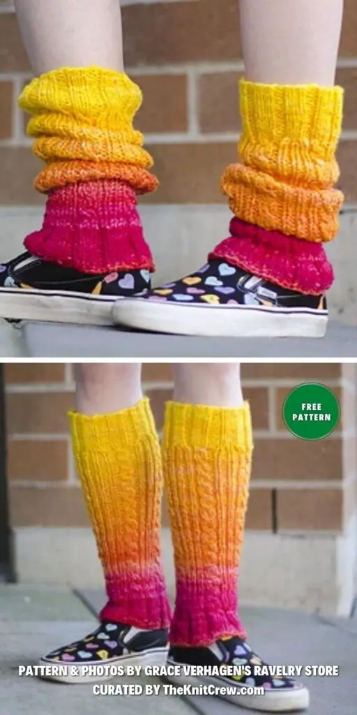 Lillooet Legwarmers - 19 Free Knitted Legwarmer Patterns For Winter