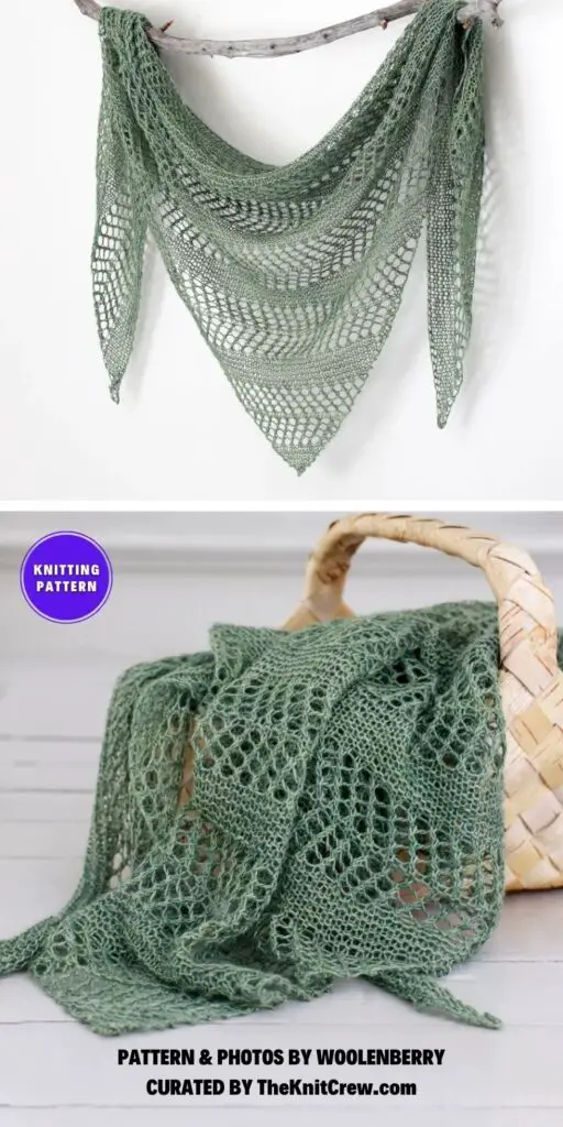 Linum Shawl Knitting Pattern - 14 Beautiful Knitted Lace Shawl Patterns For Women