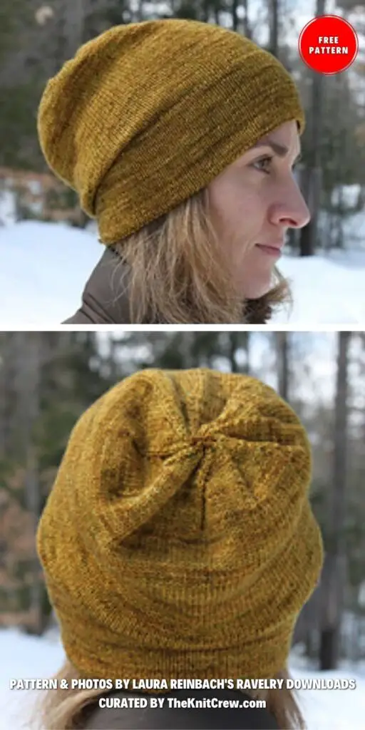 Midas Hat - 16 Free Knitted Slouchy Hat Patterns