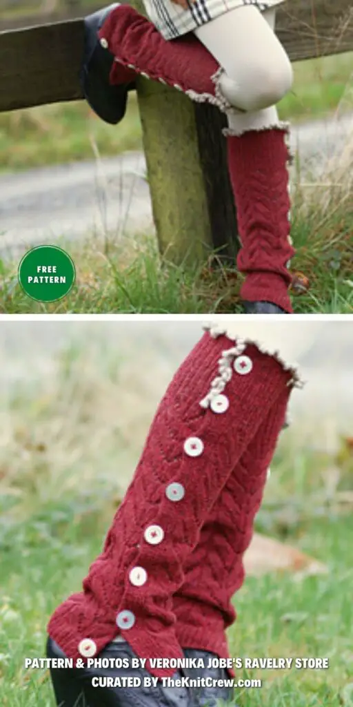 Rejoice - 19 Free Knitted Legwarmer Patterns For Winter