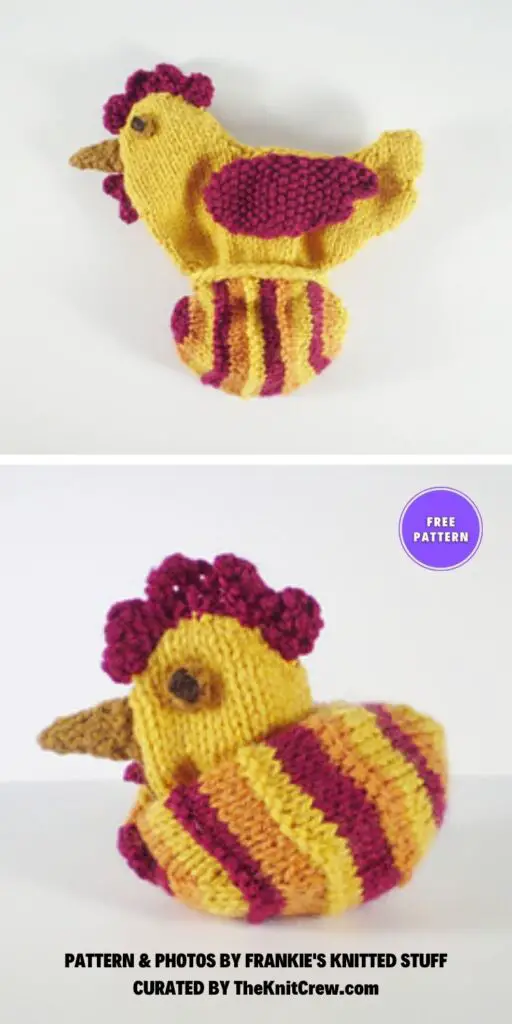 Which Came First_ - 7 Amazing Knitted Chicken Toy Patterns