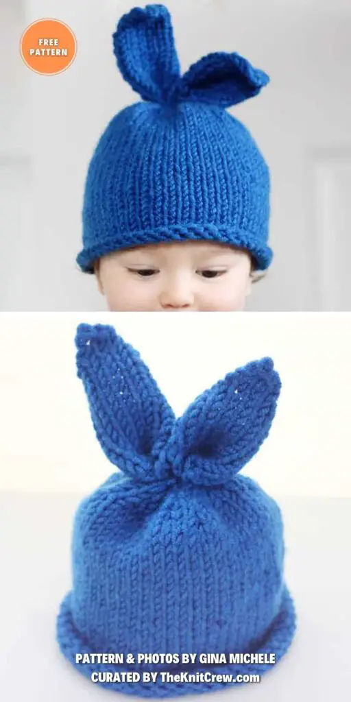 Baby Bunny Hat Knitting Pattern - 11 Cute Bunny Hat Knitting Patterns (2)