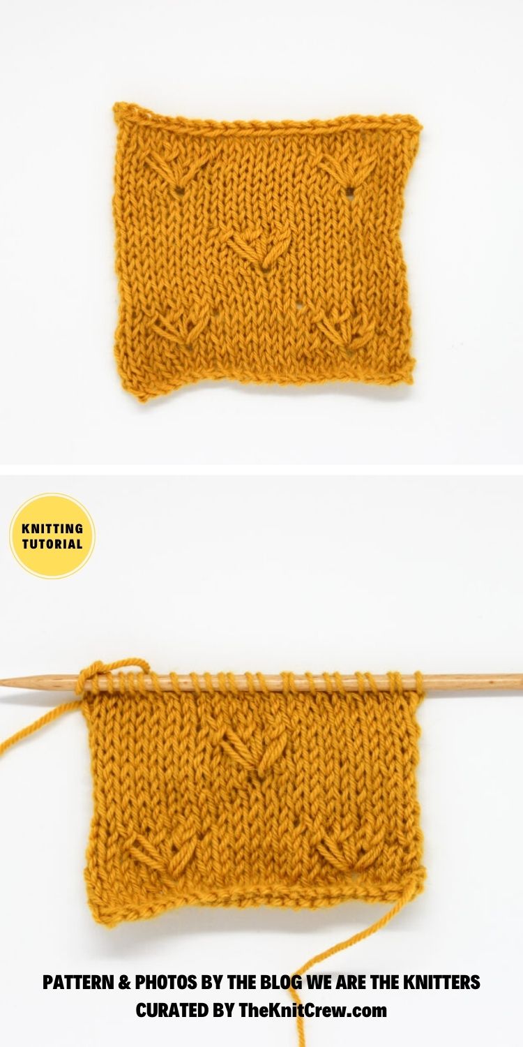 17 Easy Knitted Flower Stitch Tutorials For Beginners The Knit Crew