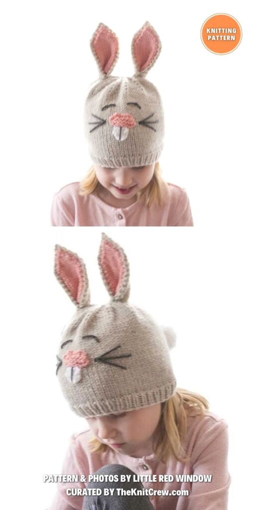 Funny Bunny Hat Knitting Pattern - 11 Cute Bunny Hat Knitting Patterns