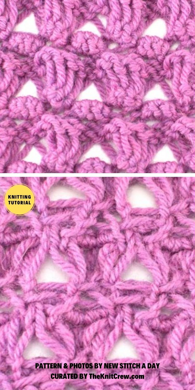 17 Easy Knitted Flower Stitch Tutorials For Beginners The Knit Crew