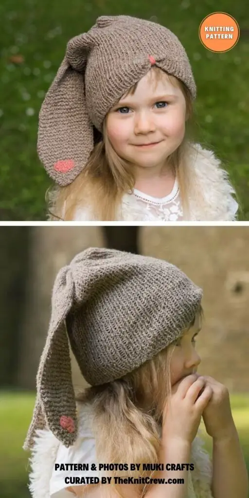 Kids Knit Bunny Hat Pattern - 11 Cute Bunny Hat Knitting Patterns