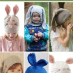 Pin 1 - 11 Cute Bunny Hat Knitting Patterns - The Knit Crew