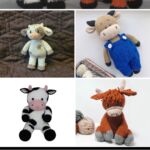 PIN 1 - 11 Knitted Cow Toys Patterns Perfect for Farm Animal Lovers - The Knit Crew