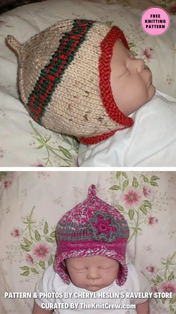 11. Ace Baby Aviator Beanie - 12 Cozy Knitted Aviator Hat Patterns for Your Little Ones - The Knit Crew