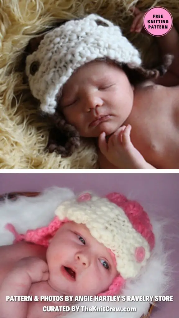 9. Aviator Ear Flap Baby Hat - 12 Cozy Knitted Aviator Hat Patterns for Your Little Ones - The Knit Crew